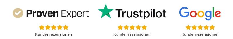 Bewertungen von Google, ProvenExpert und Trustpilot – Schuldnerberatung Stefan Habermann